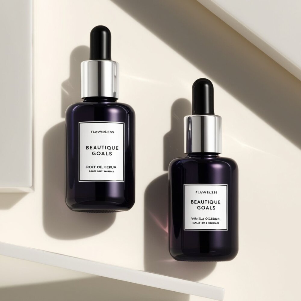 Vanilla & Rose Facial Serum Duo Set